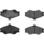 CENTRIC PARTS 300.11370 Centric Premium Semi-Metallic Brake Pads with Shims