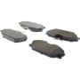 CENTRIC PARTS 300.11450 Centric Premium Semi-Metallic Brake Pads with Shims