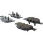 CENTRIC PARTS 300.11510 Centric Premium Semi-Metallic Brake Pads with Shims and Hardware