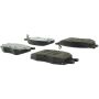 CENTRIC PARTS 300.11560 Centric Premium Semi-Metallic Brake Pads with Shims and Hardware