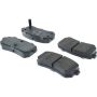 CENTRIC PARTS 300.11570 Centric Premium Semi-Metallic Brake Pads with Shims and Hardware
