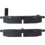 CENTRIC PARTS 300.11570 Centric Premium Semi-Metallic Brake Pads with Shims and Hardware