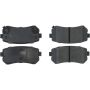 CENTRIC PARTS 300.11570 Centric Premium Semi-Metallic Brake Pads with Shims and Hardware