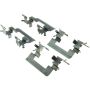 CENTRIC PARTS 300.11590 Centric Premium Semi-Metallic Brake Pads with Shims and Hardware