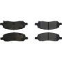 CENTRIC PARTS 300.11720 Centric Premium Semi-Metallic Brake Pads with Shims and Hardware