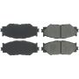 CENTRIC PARTS 300.11780 Centric Premium Semi-Metallic Brake Pads with Shims and Hardware