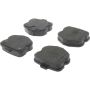 CENTRIC PARTS 300.11851 Centric Premium Semi-Metallic Brake Pads with Shims