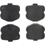 CENTRIC PARTS 300.11851 Centric Premium Semi-Metallic Brake Pads with Shims