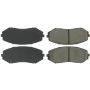 CENTRIC PARTS 300.11880 Centric Premium Semi-Metallic Brake Pads with Shims and Hardware