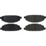 CENTRIC PARTS 300.11910 Centric Premium Semi-Metallic Brake Pads with Shims