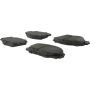 CENTRIC PARTS 300.12110 Centric Premium Semi-Metallic Brake Pads with Shims and Hardware