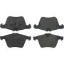 CENTRIC PARTS 300.12400 Centric Premium Semi-Metallic Brake Pads with Shims and Hardware