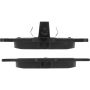 CENTRIC PARTS 300.12402 Centric Premium Semi-Metallic Brake Pads with Shims and Hardware