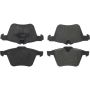 CENTRIC PARTS 300.12402 Centric Premium Semi-Metallic Brake Pads with Shims and Hardware