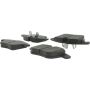 CENTRIC PARTS 300.12410 Centric Premium Semi-Metallic Brake Pads with Shims and Hardware