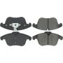 CENTRIC PARTS 300.12410 Centric Premium Semi-Metallic Brake Pads with Shims and Hardware