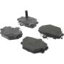 CENTRIC PARTS 300.12520 Centric Premium Semi-Metallic Brake Pads with Shims