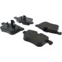 CENTRIC PARTS 300.12570 Centric Premium Semi-Metallic Brake Pads with Shims and Hardware