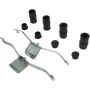 CENTRIC PARTS 300.12570 Centric Premium Semi-Metallic Brake Pads with Shims and Hardware
