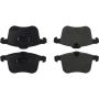 CENTRIC PARTS 300.12570 Centric Premium Semi-Metallic Brake Pads with Shims and Hardware