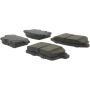 CENTRIC PARTS 300.12590 Centric Premium Semi-Metallic Brake Pads with Shims and Hardware