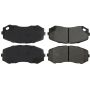 CENTRIC PARTS 300.12650 Centric Premium Semi-Metallic Brake Pads with Shims and Hardware