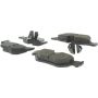 CENTRIC PARTS 300.12670 Centric Premium Semi-Metallic Brake Pads with Shims and Hardware