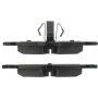 CENTRIC PARTS 300.12670 Centric Premium Semi-Metallic Brake Pads with Shims and Hardware