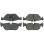 CENTRIC PARTS 300.12670 Centric Premium Semi-Metallic Brake Pads with Shims and Hardware