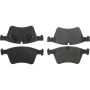 CENTRIC PARTS 300.12720 Centric Premium Semi-Metallic Brake Pads with Shims and Hardware