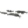 CENTRIC PARTS 300.12780 Centric Premium Semi-Metallic Brake Pads with Shims and Hardware