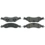 CENTRIC PARTS 300.12780 Centric Premium Semi-Metallic Brake Pads with Shims and Hardware