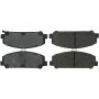 CENTRIC PARTS 300.12860 Centric Premium Semi-Metallic Brake Pads with Shims and Hardware