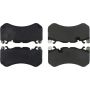 CENTRIC PARTS 300.12910 Centric Premium Semi-Metallic Brake Pads with Shims and Hardware