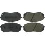 CENTRIC PARTS 300.12950 Centric Premium Semi-Metallic Brake Pads with Shims and Hardware