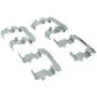 CENTRIC PARTS 300.12951 Centric Premium Semi-Metallic Brake Pads with Shims and Hardware