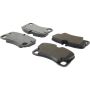 CENTRIC PARTS 300.13000 Centric Premium Semi-Metallic Brake Pads with Shims and Hardware