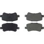 CENTRIC PARTS 300.13070 Centric Premium Semi-Metallic Brake Pads with Shims and Hardware