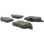 CENTRIC PARTS 300.13080 Centric Premium Semi-Metallic Brake Pads with Shims and Hardware