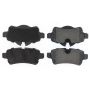 CENTRIC PARTS 300.13090 Centric Premium Semi-Metallic Brake Pads with Shims and Hardware
