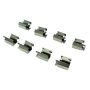 CENTRIC PARTS 300.13180 Centric Premium Semi-Metallic Brake Pads with Shims and Hardware