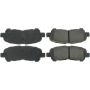 CENTRIC PARTS 300.13250 Centric Premium Semi-Metallic Brake Pads with Shims and Hardware