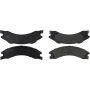 CENTRIC PARTS 300.13291 Centric Premium Semi-Metallic Brake Pads with Shims and Hardware