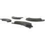 CENTRIC PARTS 300.13300 Centric Premium Semi-Metallic Brake Pads with Shims and Hardware
