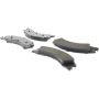 CENTRIC PARTS 300.13301 Centric Premium Semi-Metallic Brake Pads with Shims and Hardware