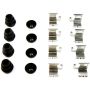 CENTRIC PARTS 300.13301 Centric Premium Semi-Metallic Brake Pads with Shims and Hardware