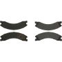 CENTRIC PARTS 300.13301 Centric Premium Semi-Metallic Brake Pads with Shims and Hardware
