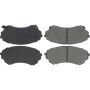 CENTRIC PARTS 300.13310 Centric Premium Semi-Metallic Brake Pads with Shims and Hardware