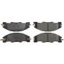 CENTRIC PARTS 300.13390 Centric Premium Semi-Metallic Brake Pads with Shims and Hardware