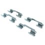 CENTRIC PARTS 300.13400 Centric Premium Semi-Metallic Brake Pads with Shims and Hardware